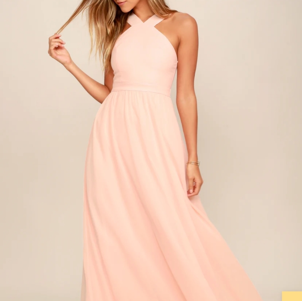 Lulu's air of romance formal long dress
